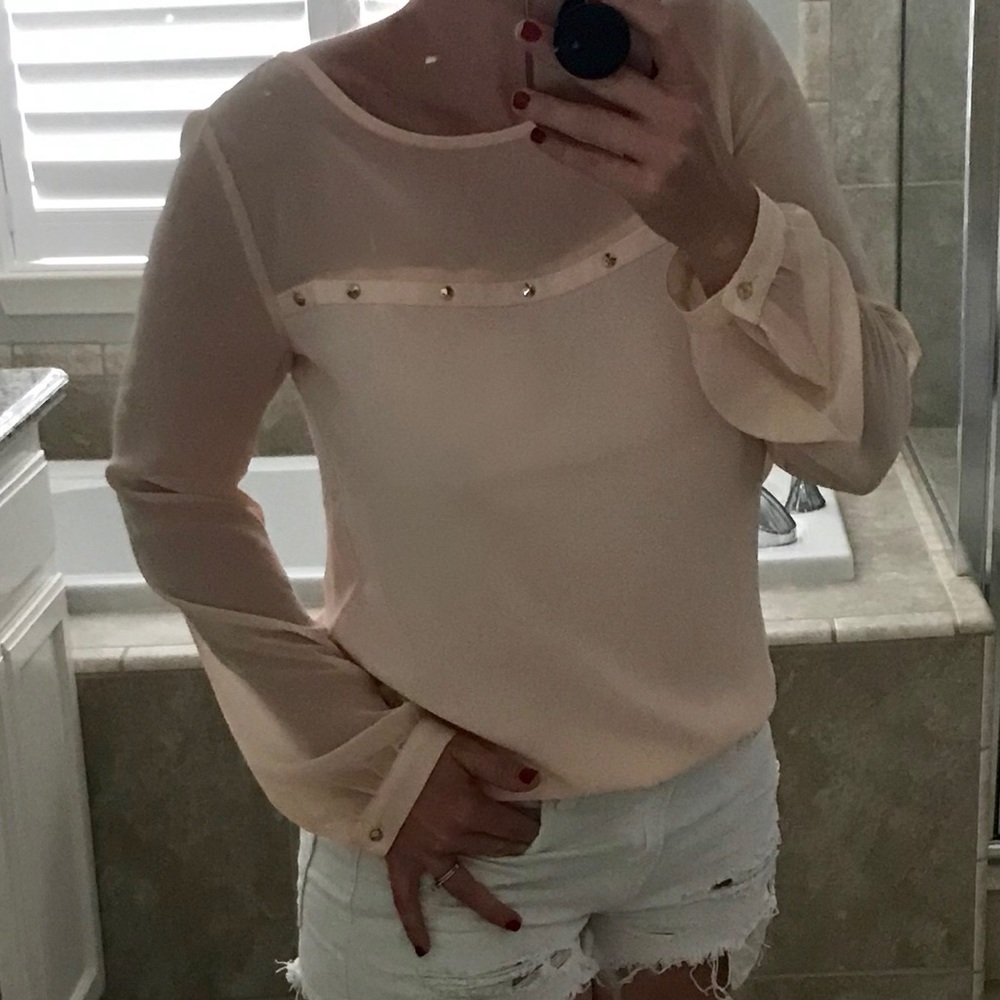 Blush Pink Blouse